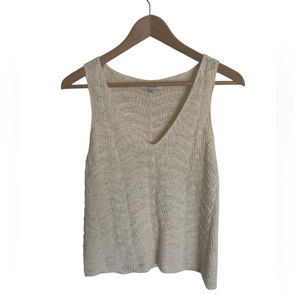 Madewell Crocheted Sweater Tank - Picture 3 of 6